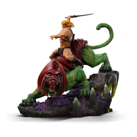 Masters of the Universe statuette 1/10 Deluxe Art Scale He-man and Battle Cat 31 cm