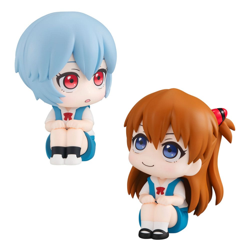 Evangelion: 3.0+1.0 Thrice Upon a Time Look Up Rei Ayanami & Shikinami Asuka Langley 11 cm (with gift)