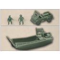 wrong contents. Contains Landing craft and a jeep and 2 figures from ATL118 