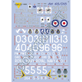 Decal Royal Navy:Westland SEA KING HAS.1706 NAS, 819 NAS, 820 NAS & 824 NASWestland SEA KING HAS.2824 NAWestland SEA KING HU.577