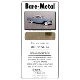 BARE METAL FOIL Gold (self adhesive)