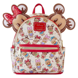 Disney by Loungefly Mickey & Friends backpack and headband set Gingerbread Cookie AOP Tasche 