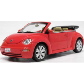 VW NEW BEETLE CABRIO RED Miniatur 