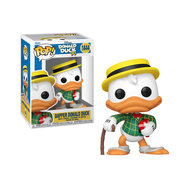 DONALD DUCK 90TH - POP Disney N° 1444 - Donald Duck (Elegant) Pop Figur 