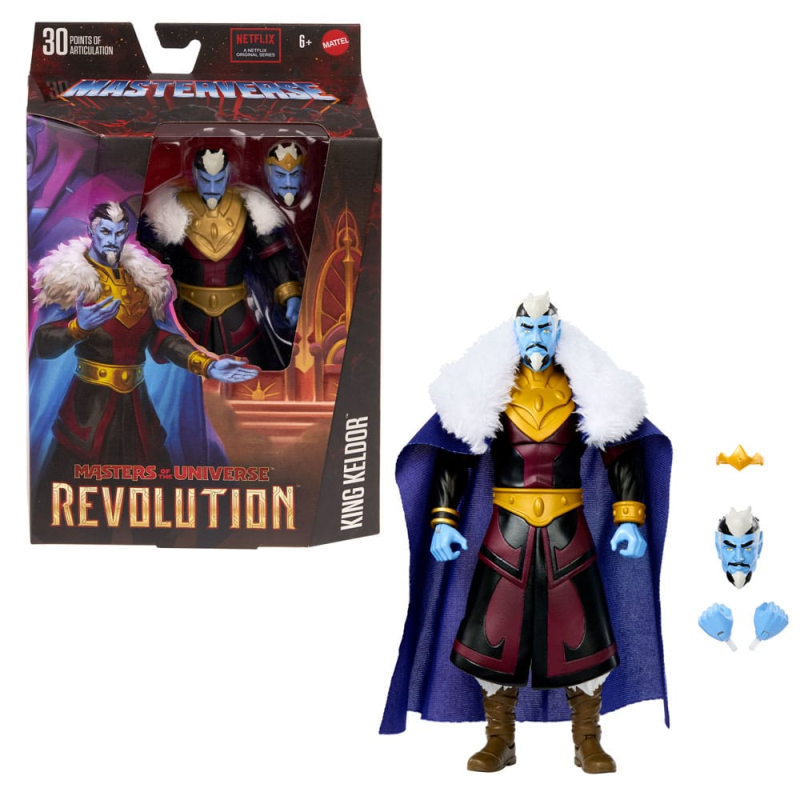 Masters of the Universe: Revolution Masterverse King Keldor figurine 18 cm