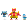 Pokémon pack 3 figurines Battle Figure Set Piplup, Fireforest, Magmar 5 cm 