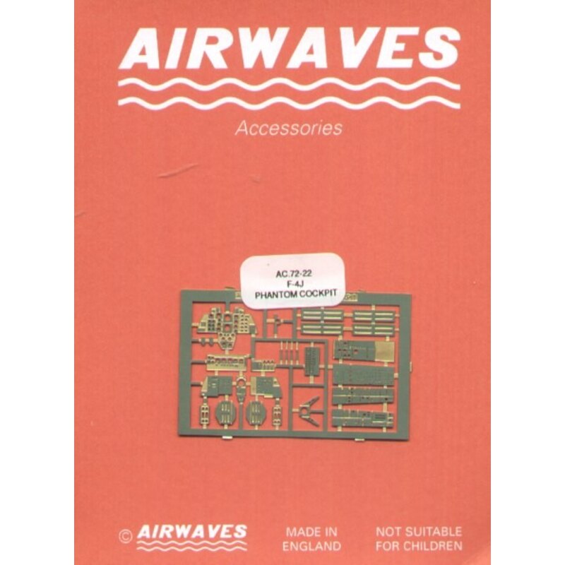 Cockpit-Set von F-4J Phantom (für Bausätze von Hasegawa)