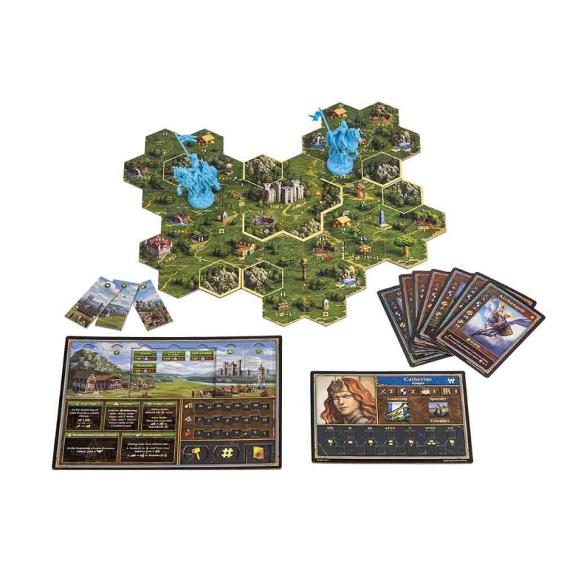 Heroes Of Might And Magic III The Board Game - English Brettspiele und Zubehör
