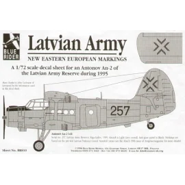 Antonov An-2 (1) No 257 Latvian Army Reserve 1995