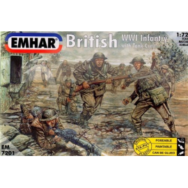 1.WK Britische Infanterie und Panzerbesatzung