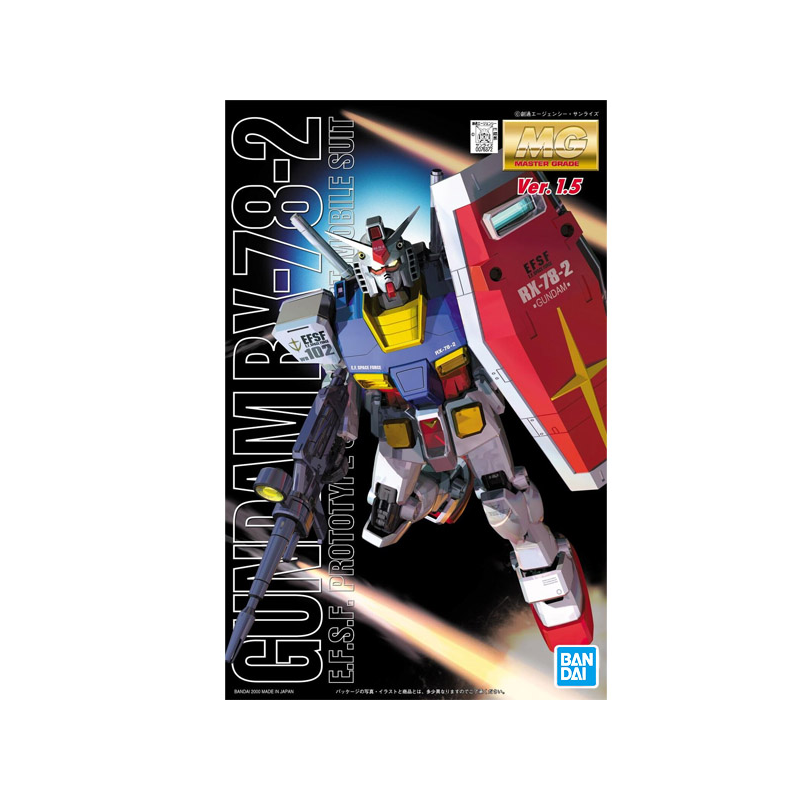 Gundam Gunpla MG 1/100 Rx-78 Gundam Ver.1.5 Gunpla