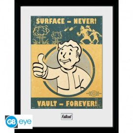 FALLOUT - Framed print "The Vault Forever" (30x40) 