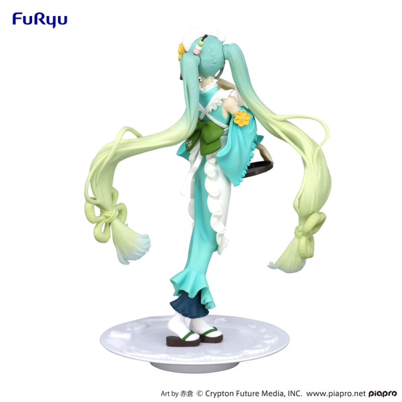 FRYU07644 Hatsune Miku PVC statuette Exceed Creative Matcha Green Tea Perfect Mint Ver. 21cm