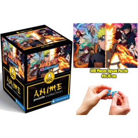 Puzzle 500 Cubes Anime Naruto Shippuden 1 Clementoni 