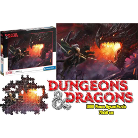 Dungeons & Dragons Puzzle Collection - Drizzt Do' Urden - Jigsaw Puzzle 1000 Pcs 