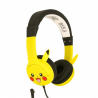 Pokémon – 3,5-mm-Klinken-Headset für Kinder Pikachu mit Ohren – PS4/PS5/XBOXONE/SeriesX/SWITCH/Telefon/Tablet 