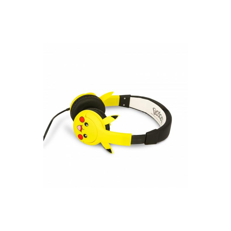 Pokémon – 3,5-mm-Klinken-Headset für Kinder Pikachu mit Ohren – PS4/PS5/XBOXONE/SeriesX/SWITCH/Telefon/Tablet Kopfhörer und Laut