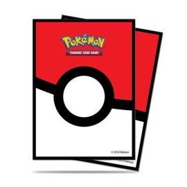 Pokémon – Kartenhüllen für Deck – Pokéball (65 Hüllen) 