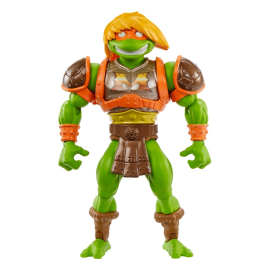 MOTU x TMNT: Turtles of Grayskull Michelangelo figure 14 cm Figurine 