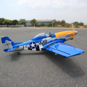 Radio-controlled thermal aircraft P-51D “Obsession” 35cc ARF with electric retractable gear elektro/thermisch Rc Flugzeug