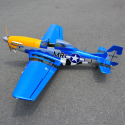 Radio-controlled thermal aircraft P-51D “Obsession” 35cc ARF with electric retractable gear SEAGULL