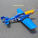 S144391OG Radio-controlled thermal aircraft P-51D “Obsession” 35cc ARF with electric retractable gear