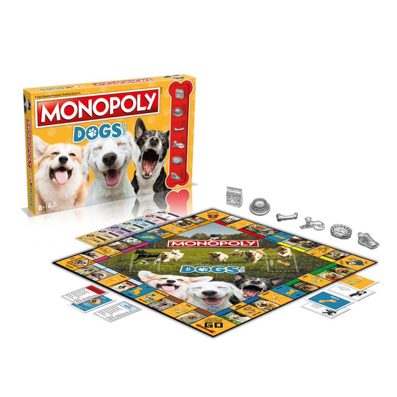 Winning Moves Dogs English - Monopoly Winning Moves