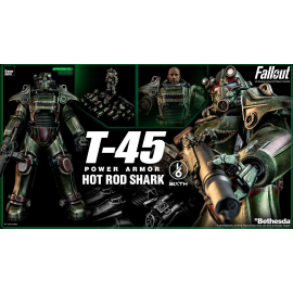 Fallout T-45 Hot Rod Shark Power Armor 1/6 Af Actionfigure 