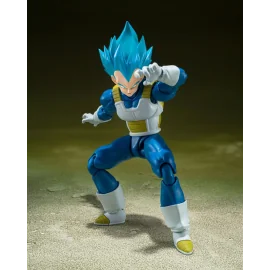 Dragon Ball Super figure SH Figuarts Super Saiyan God Super Saiyan Vegeta -Unwavering Saiyan Pride- 14 cm Figurine 