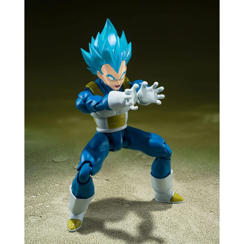 Dragon Ball Super figure SH Figuarts Super Saiyan God Super Saiyan Vegeta -Unwavering Saiyan Pride- 14 cm Figuren