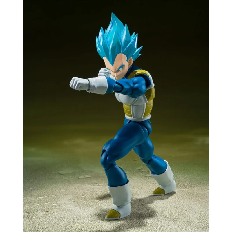 Dragon Ball Super figure SH Figuarts Super Saiyan God Super Saiyan Vegeta -Unwavering Saiyan Pride- 14 cm Bandai