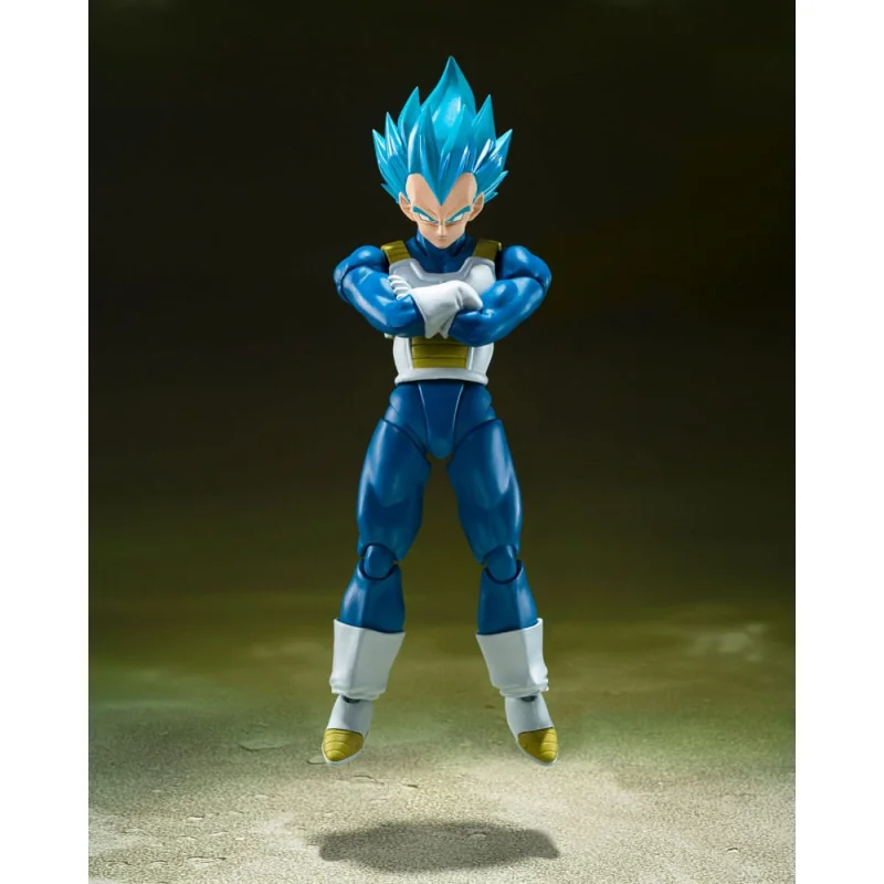 BTN66458-7 Dragon Ball Super figure SH Figuarts Super Saiyan God Super Saiyan Vegeta -Unwavering Saiyan Pride- 14 cm