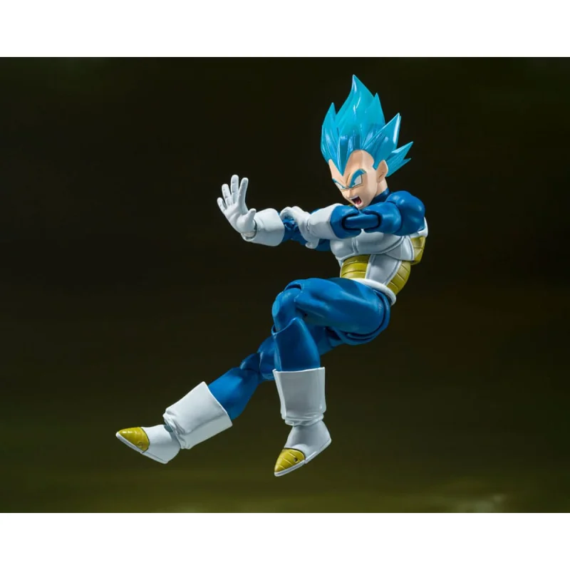 Dragon Ball Super figure SH Figuarts Super Saiyan God Super Saiyan Vegeta -Unwavering Saiyan Pride- 14 cm