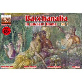 Bacchanalia in ancient Rome Set 1 Figur 
