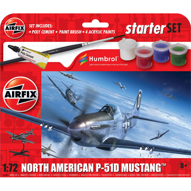 North American P-51D MustangNew Tooling (Due April 2024) Modellbausatz 