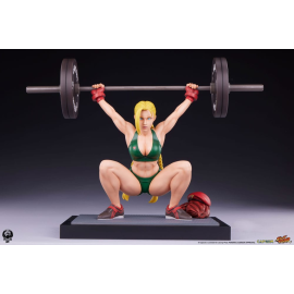 Street Fighter figure Premier Series 1/4 Cammy: Powerlifting 41 cm Statuen 