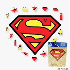 Wooden puzzle – DC Comics Superman logo 110 pcs 