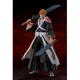 Bleach: Thousand-Year Blood War figure SH Figuarts Ichigo Kurosaki Dual Zangetsu 16 cm Figurine 