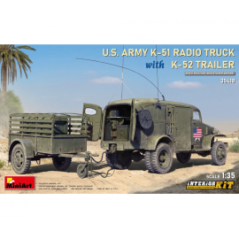 1:35 US Radio Truck K-51 mit Anhänger K-52