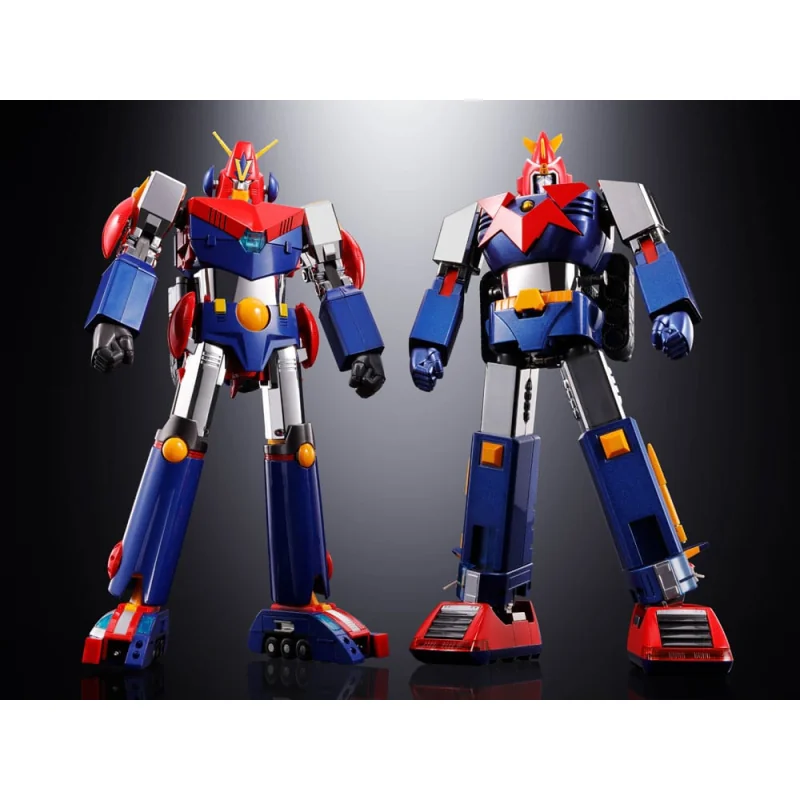 Super Electromagnetic Machine Voltes V Diecast figure Soul of Chogokin GX31-SP Com-Battler V Chogokin 50th Anniversary Ver. 25cm