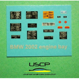 BMW 2002 ENGINE BAY 