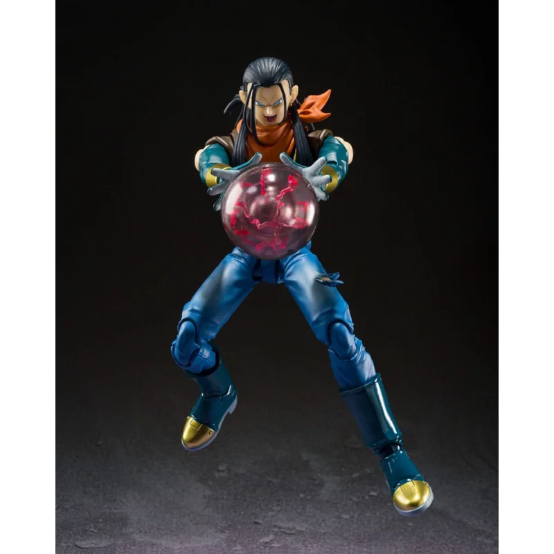 Dragon Ball GT action figure SHFiguarts Super Android 17 20 cm