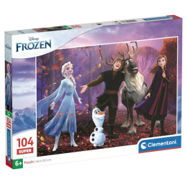DISNEY - Frozen - Super Color Puzzle 104P 