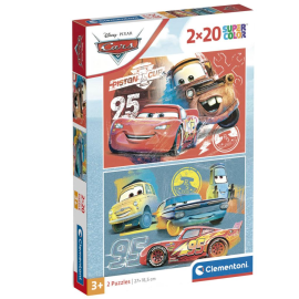 DISNEY - Cars - Set 2 Puzzle 20P 