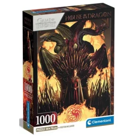 HOUSE OF THE DRAGON - Iron Throne - 1000P Puzzle