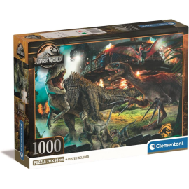 JURASSIC PARK - Jurassic World - Puzzle 1000P 