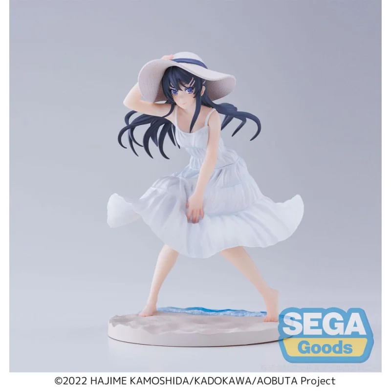 Rascal Does Not Dream of a Bunny Girl Senpai Luminasta PVC statuette Mai Sakurajima Summer Dress 17 cm