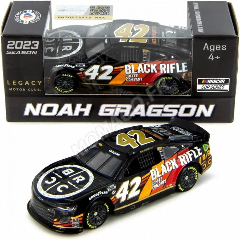 CHEVROLET CAMARO "BLACK RIFLE COFFEE COMPANY" 42 NOAH GRAGSON CUP SERIES 2023 (ARC DIECAST)