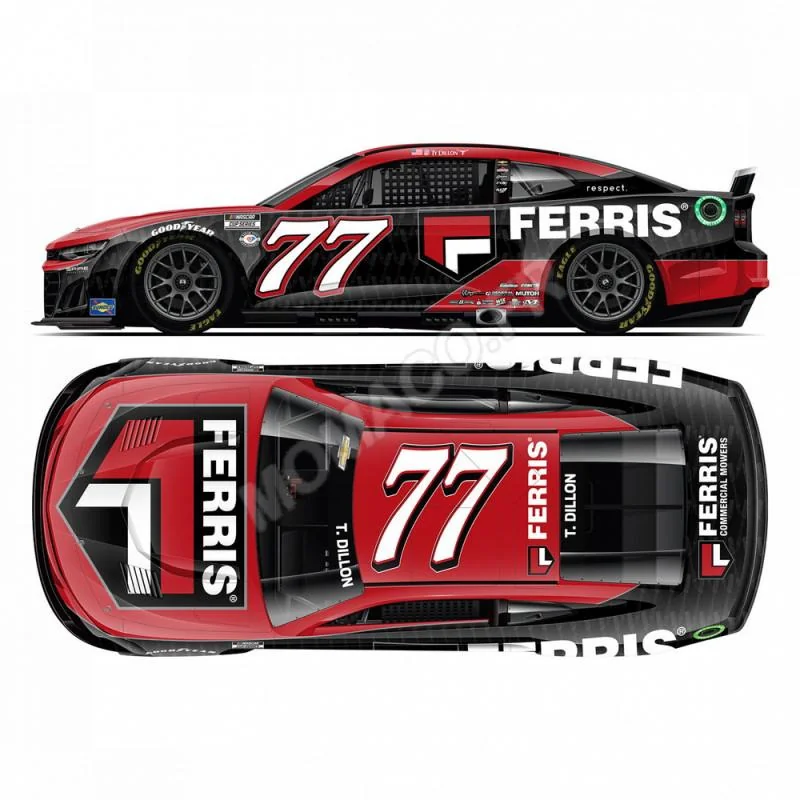 CHEVROLET CAMARO "FERRIS MOWERS" 77 TY DILLON CUP SERIES 2023 (ARC DIECAST)