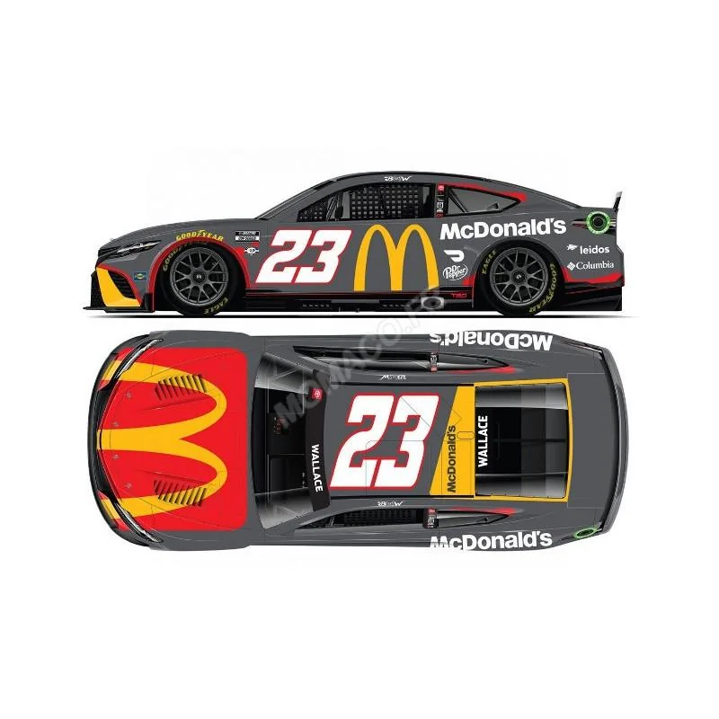 TOYOTA CAMRY "MC DONALD'S" 23 BUBBA WALLACE CUP SERIES 2023 (ARC DIECAST)